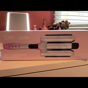 CHI X Barbie 1.25’’ triple barrel deep waver